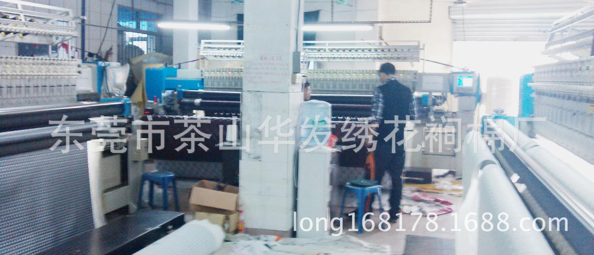 中山市1.5米幅宽电脑绣花机,间棉加工,绗缝匹绣车线加工图片_28